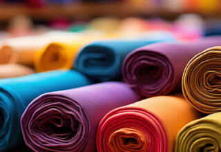 Textile rolls after inspection